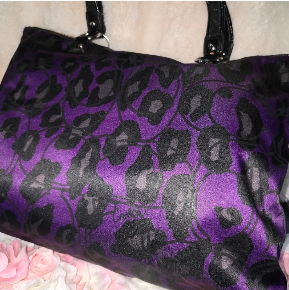 Coach Poppy Rare Ocelot Shimmer Bag - Picture 3 of 8